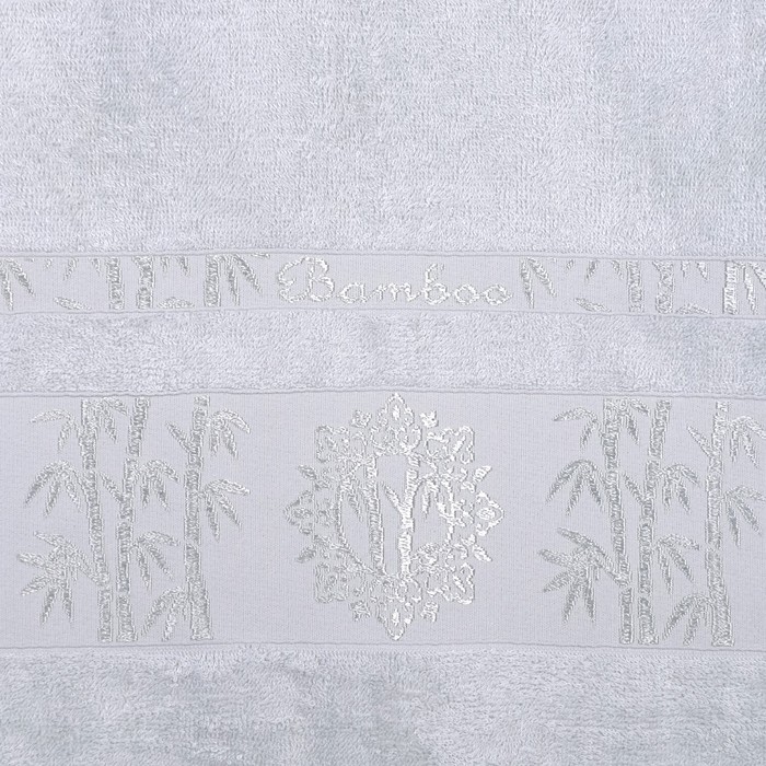 Полотенце TWO DOLPHINS , 70х140 см (E870) CLASS светло-зелёный , бамбук, 400г/м