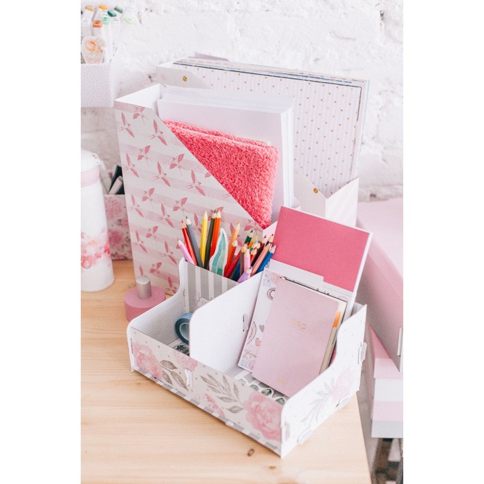 Органайзер для папок «Полёт ласточки», 24,6 х 30,1 х 9,6 см