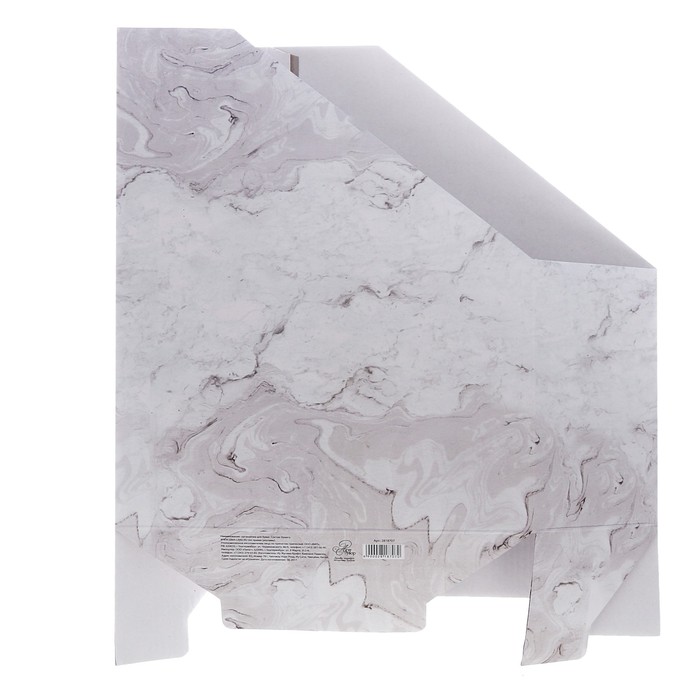 Органайзер для папок «Мраморный», 24,6 х 30,1 х 9,6 см