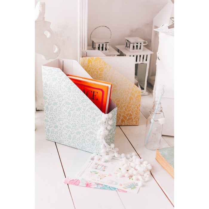 Органайзер для папок «Жаркие тропики», 24,6 х 30,1 х 9,6 см