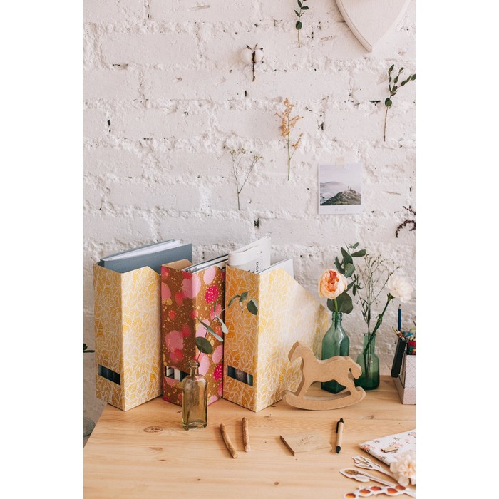 Органайзер для папок «Жаркие тропики», 24,6 х 30,1 х 9,6 см