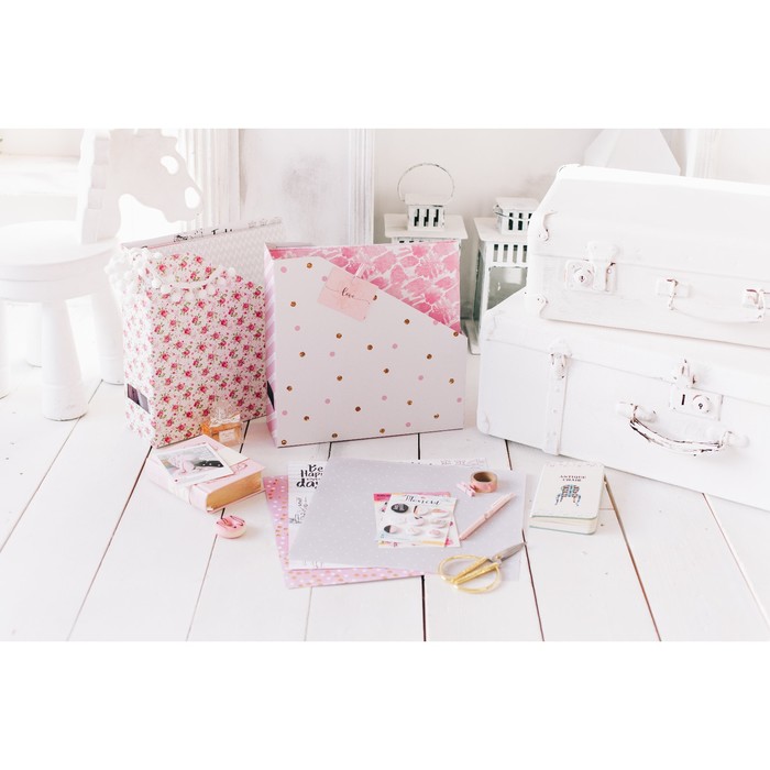 Органайзер для скрапбумаги «Цветочный сад», 31 х 31 х 9,5 см