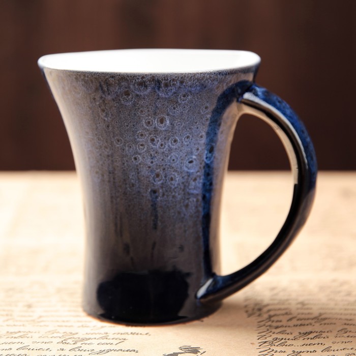 Кружка "Екатеринбург: Дом Севастьянова" №001-405 синяя