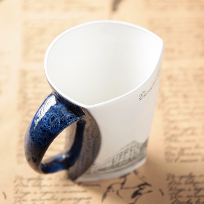 Кружка "Екатеринбург: Дом Севастьянова" №001-405 синяя