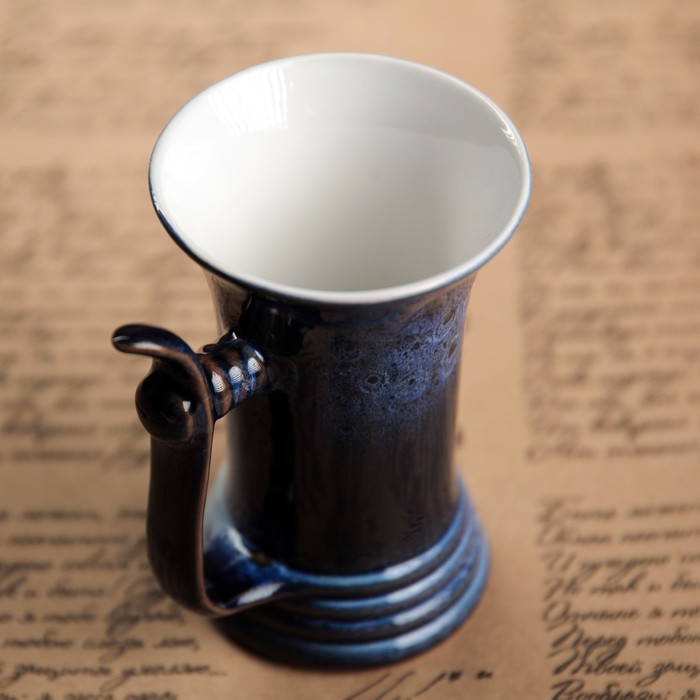 Кружка "Екатеринбург: Татищев и де Геннин" №010-404 синяя