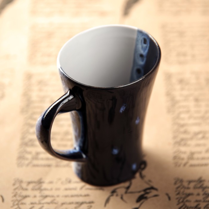 Кружка "Екатеринбург: Дом Севастьянова" №011-405 синяя