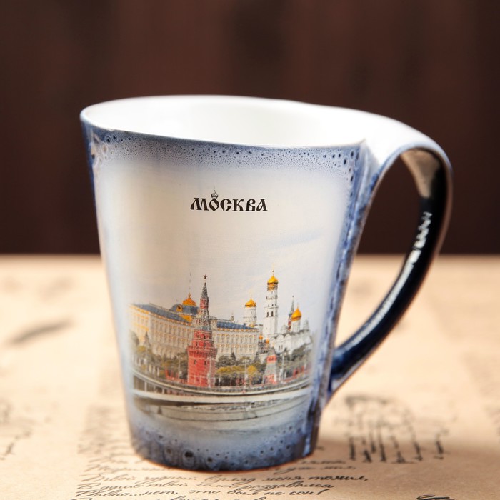 Кружка "Москва" синяя №003-55К