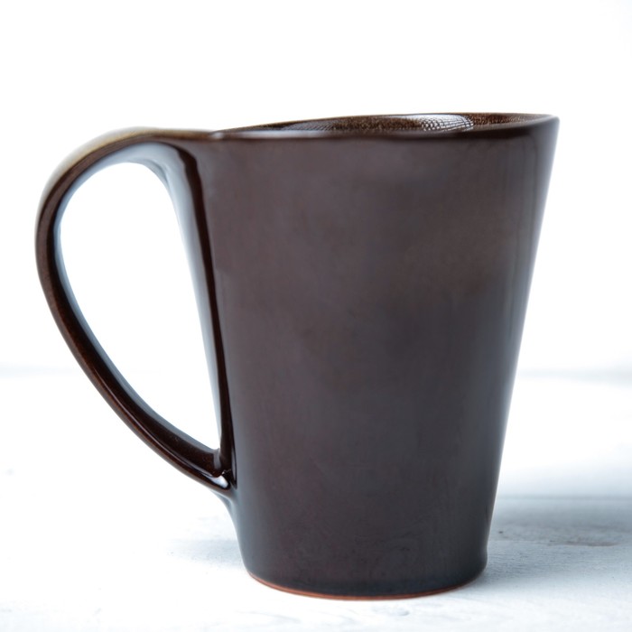 Кружка "Сочи: Олимпийский огонь" коричневая №003-180