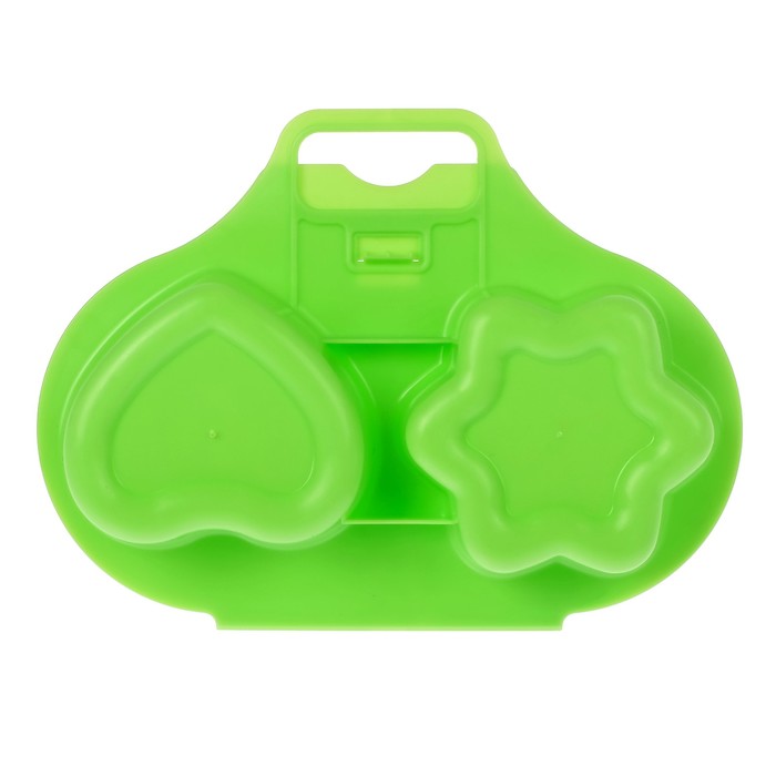 Контейнер для приготовления яиц в СВЧ Express, цвет салатный