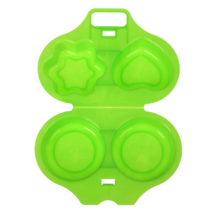 Контейнер для приготовления яиц в СВЧ Express, цвет салатный