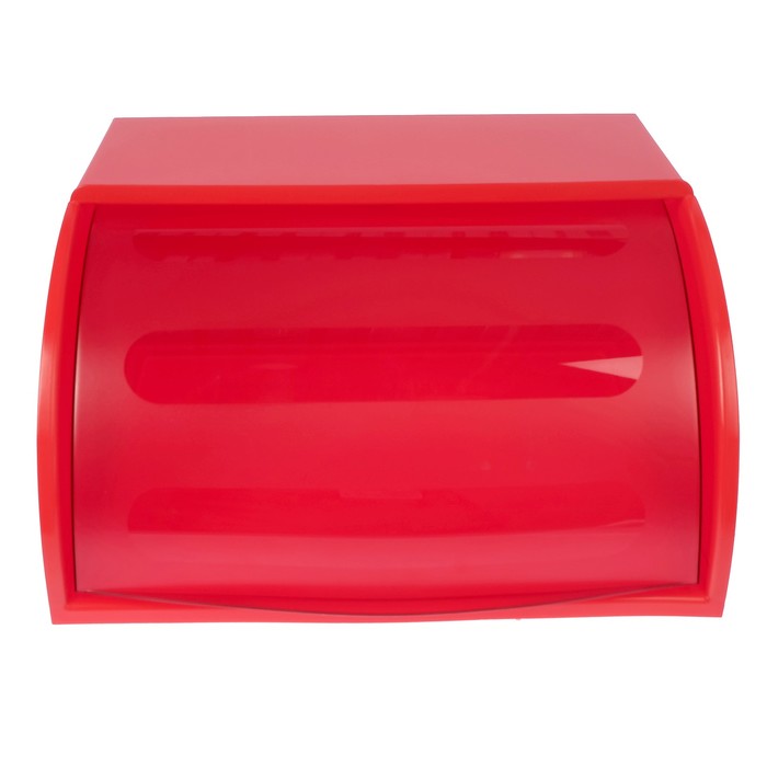 Хлебница Mulin, цвет роза, красный полупрозрачный