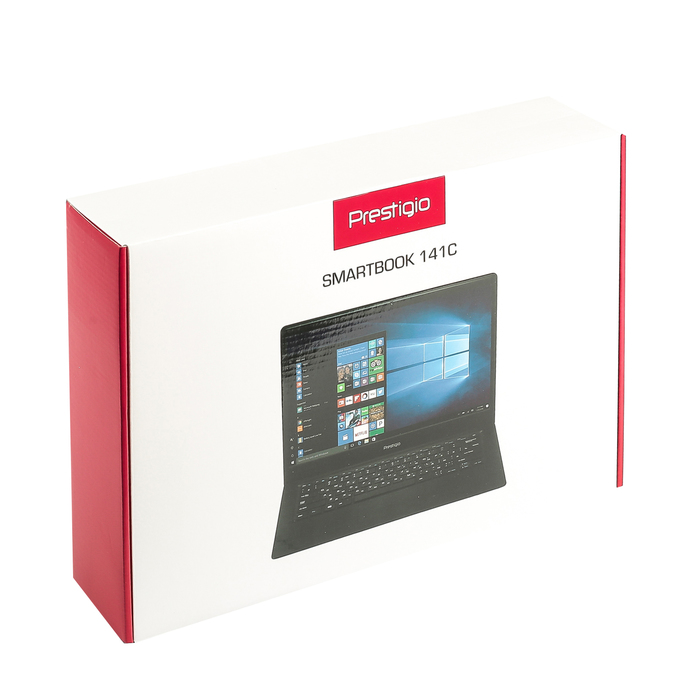 Ноутбук Prestigio SmartBook 141C, Quad Core Intel Atom Z8350 1.44GHz, 2GB/32GB, белый