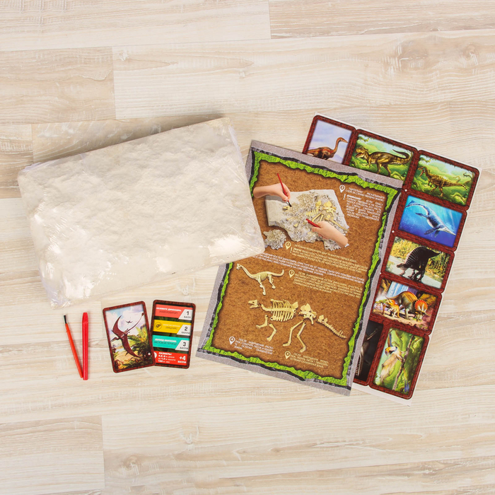 Набор для проведения раскопок "DINO PALEONTOLOGY" DP-01-01 DP-01-01