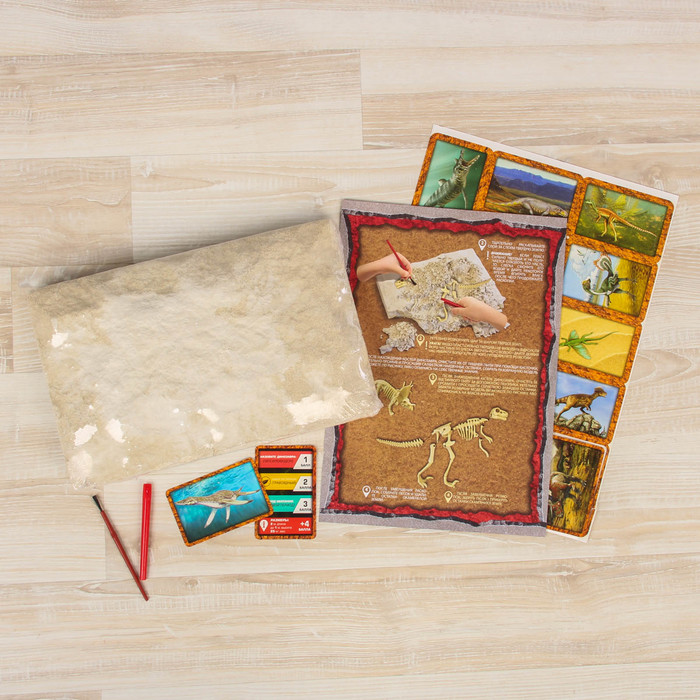 Набор для проведения раскопок "DINO PALEONTOLOGY" DP-01-03 DP-01-03
