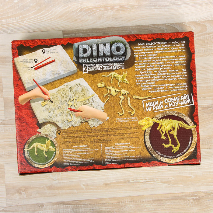 Набор для проведения раскопок "DINO PALEONTOLOGY" DP-01-03 DP-01-03