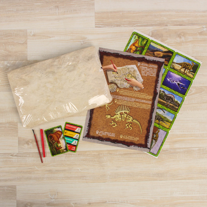 Набор для проведения раскопок "DINO PALEONTOLOGY" DP-01-04 DP-01-04