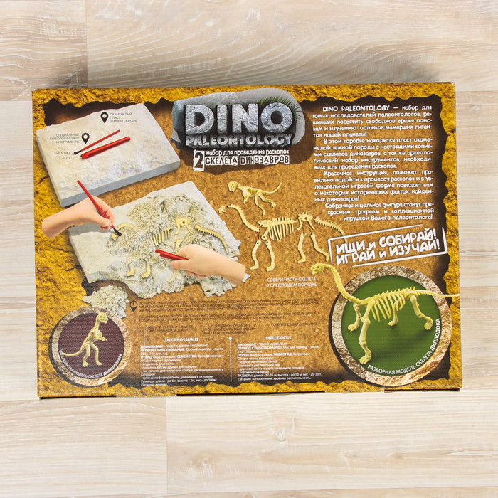 Набор для проведения раскопок "DINO PALEONTOLOGY" DP-01-05 DP-01-05