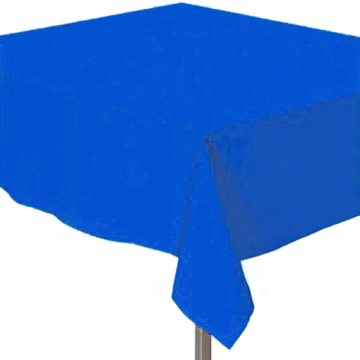 Скатерть "Делюкс", цвет: синий, 270х137 см