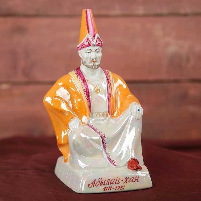 Статуэтка "Абылай-хан" ручная работа, фарфор
