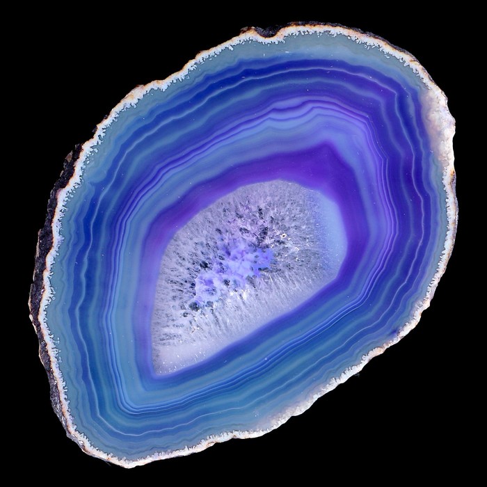 Срез агата, натуральный камень