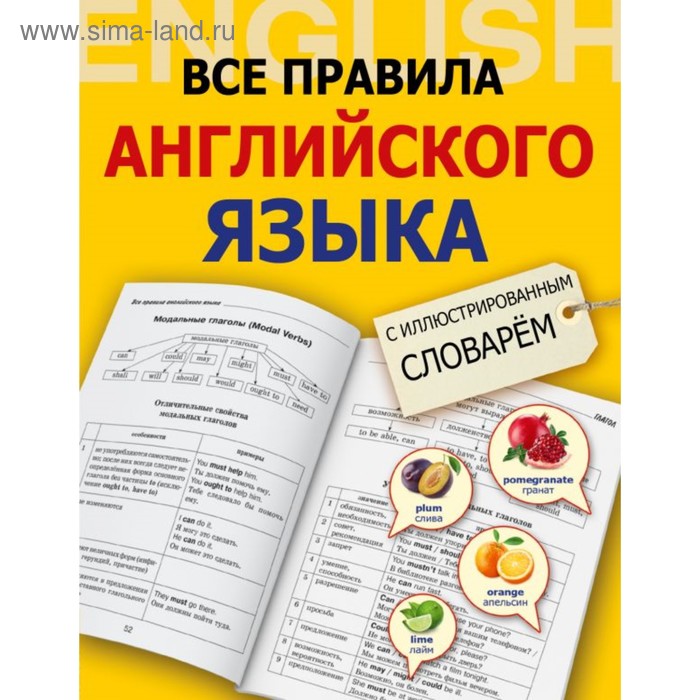 

Все правила английского языка с иллюстрированным словарем. Державина В. А.