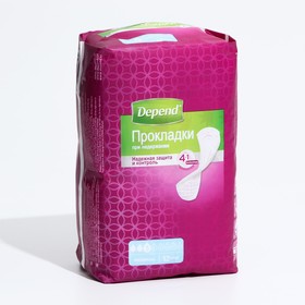 

Прокладки при недержании Depend Normal, женские, 12 шт.