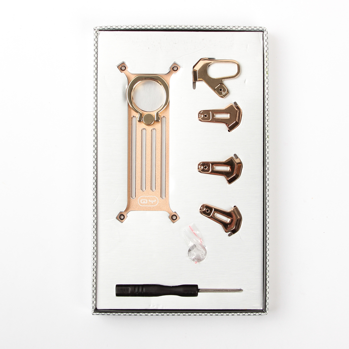 Чехол-экзоскелет Qiyang для Apple iPhone 6, золотой