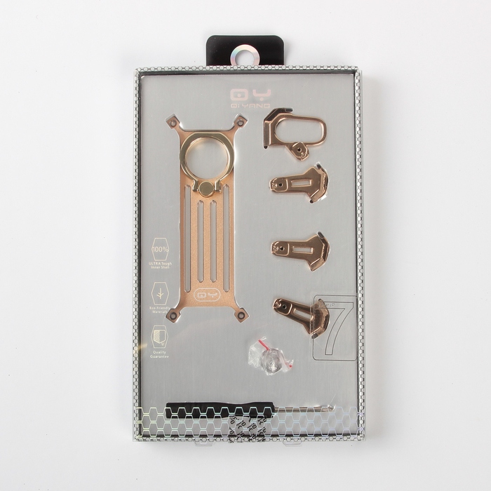 Чехол-экзоскелет Qiyang для Apple iPhone 7, золотой