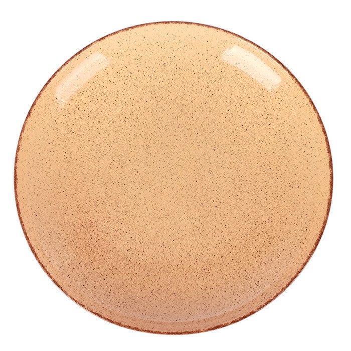 Тарелка 29,5 см, цвет светло-оранжевый