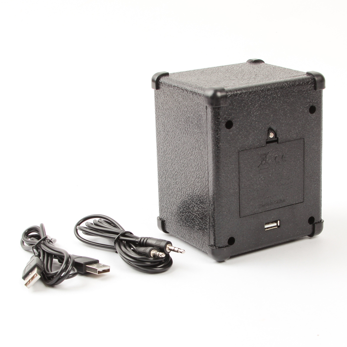 Портативная колонка MyAmp, разъем 3.5 jack, питание от USB/3 батарейки АА
