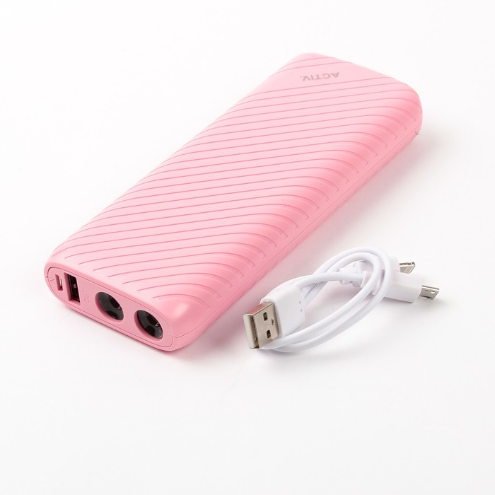 Аккумулятор внешний Activ A151-02 Fresh Line 10000 мАч, розовый