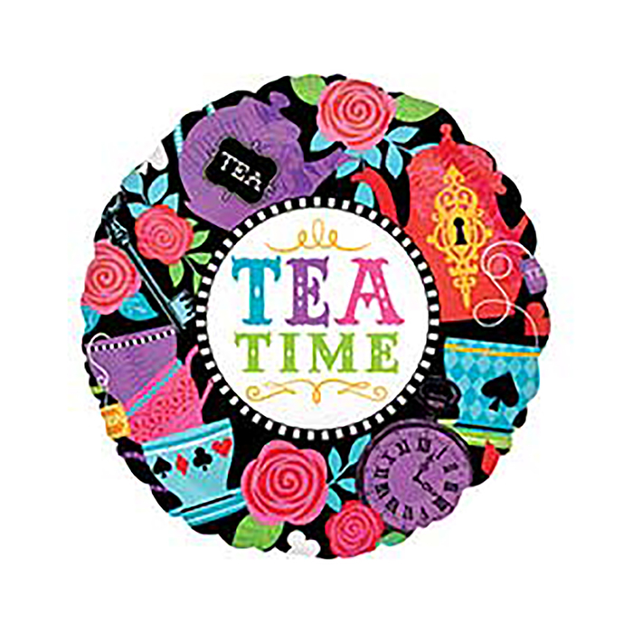 Шар фольгированный 18" "Безумное чаепитие" АГ