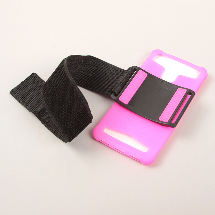 Чехол на предплечье, S-02 Sports armband, 4.0-4.2, розовый