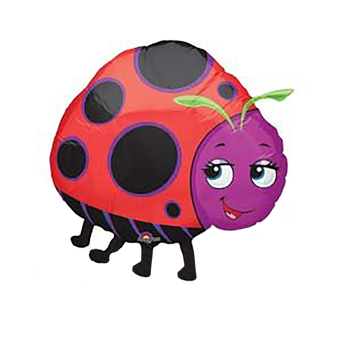 Шар фольгированный 24" "Божья коровка" АГ