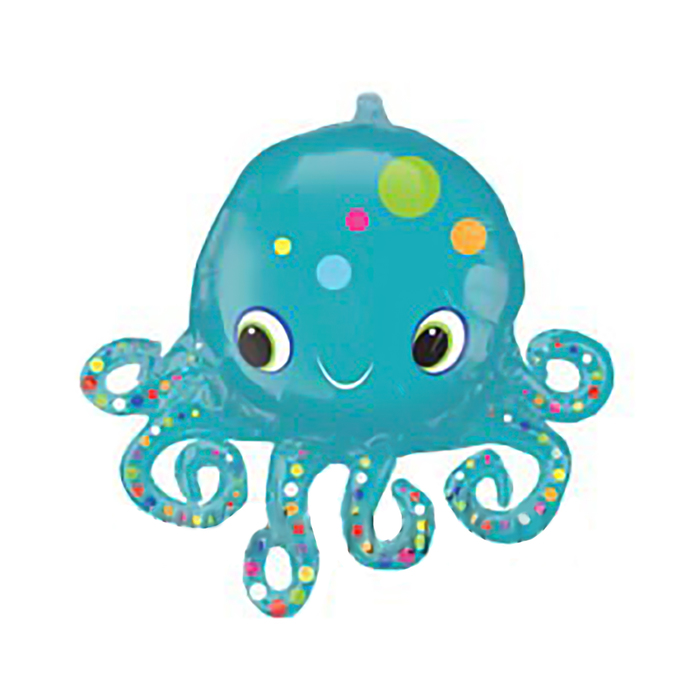 Шар фольгированный 22" STREET "Осьминог" АГ