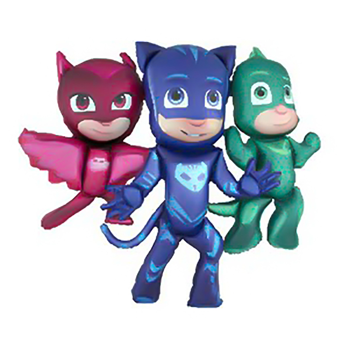 Шар фольгированный 57" Ходячий "Герои в масках" АГ