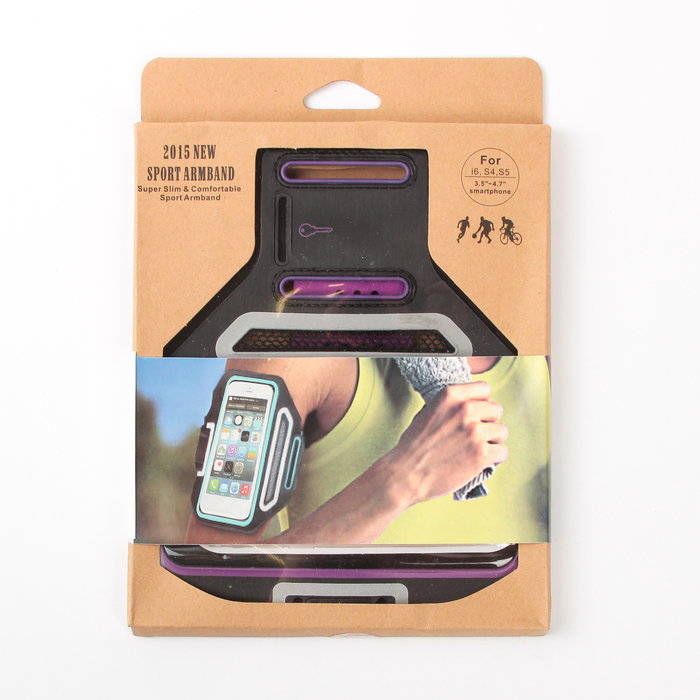 Чехол на предплечье Armband Universal, 3.5-4.7, пурпурный