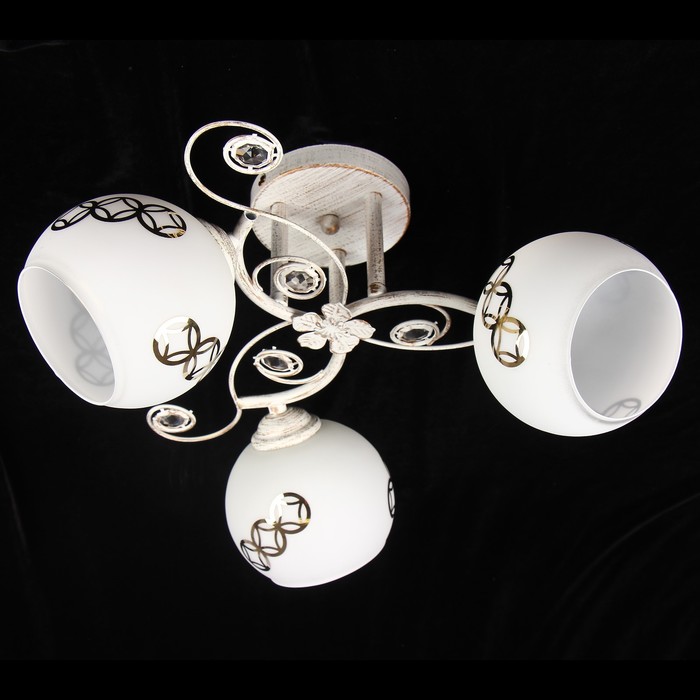 Люстра "Рива" 3 лампы E27 60Вт белый