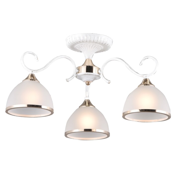 Люстра "Стефани" 3 лампы E27 60Вт белый