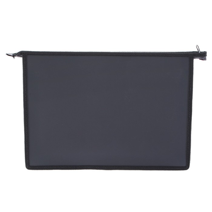 Папка для тетрадей А4, молния сверху, пластиковая School time