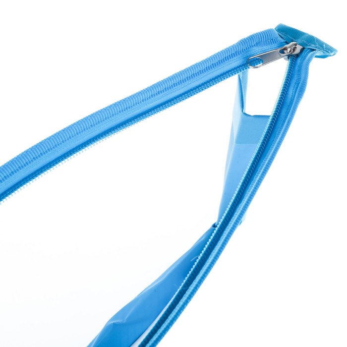 Папка для тетрадей А5, молния сверху, пластиковая "Красавица"