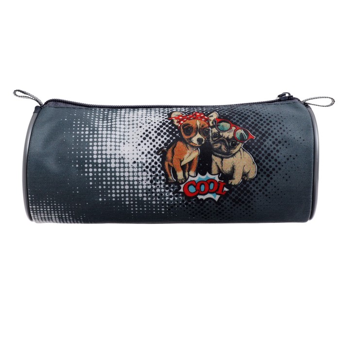 Пенал мягкий тубус 85х195 мм, ткань Cool dog