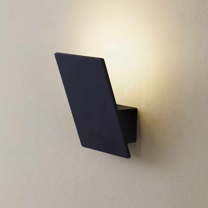 Бра "Декарт-3" 10x1W LED 3000K черный 9x12x17 см
