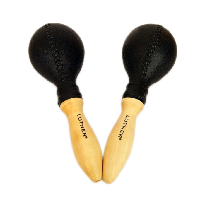 Маракасы Fleet M16 Пластиковые на деревянной ручке диаметр 9,4cм, длина 25,5см.