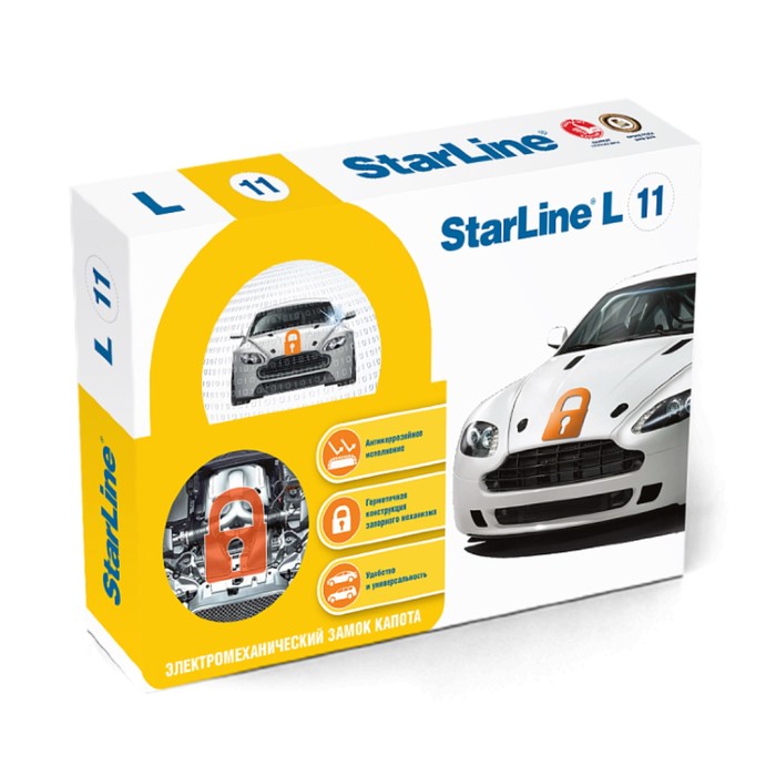 Замок капота Starline L11