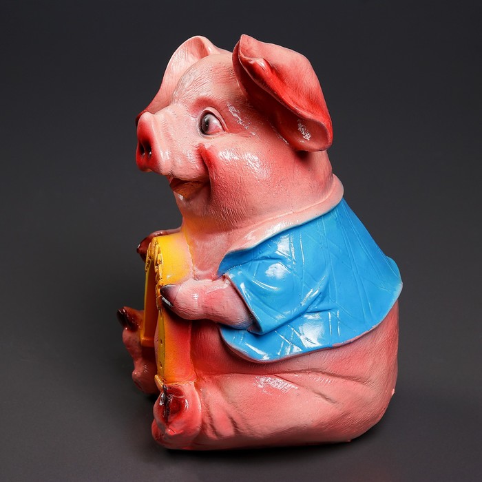 Копилка "Свинья с подковой"