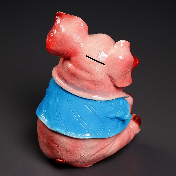 Копилка "Свинья с подковой"