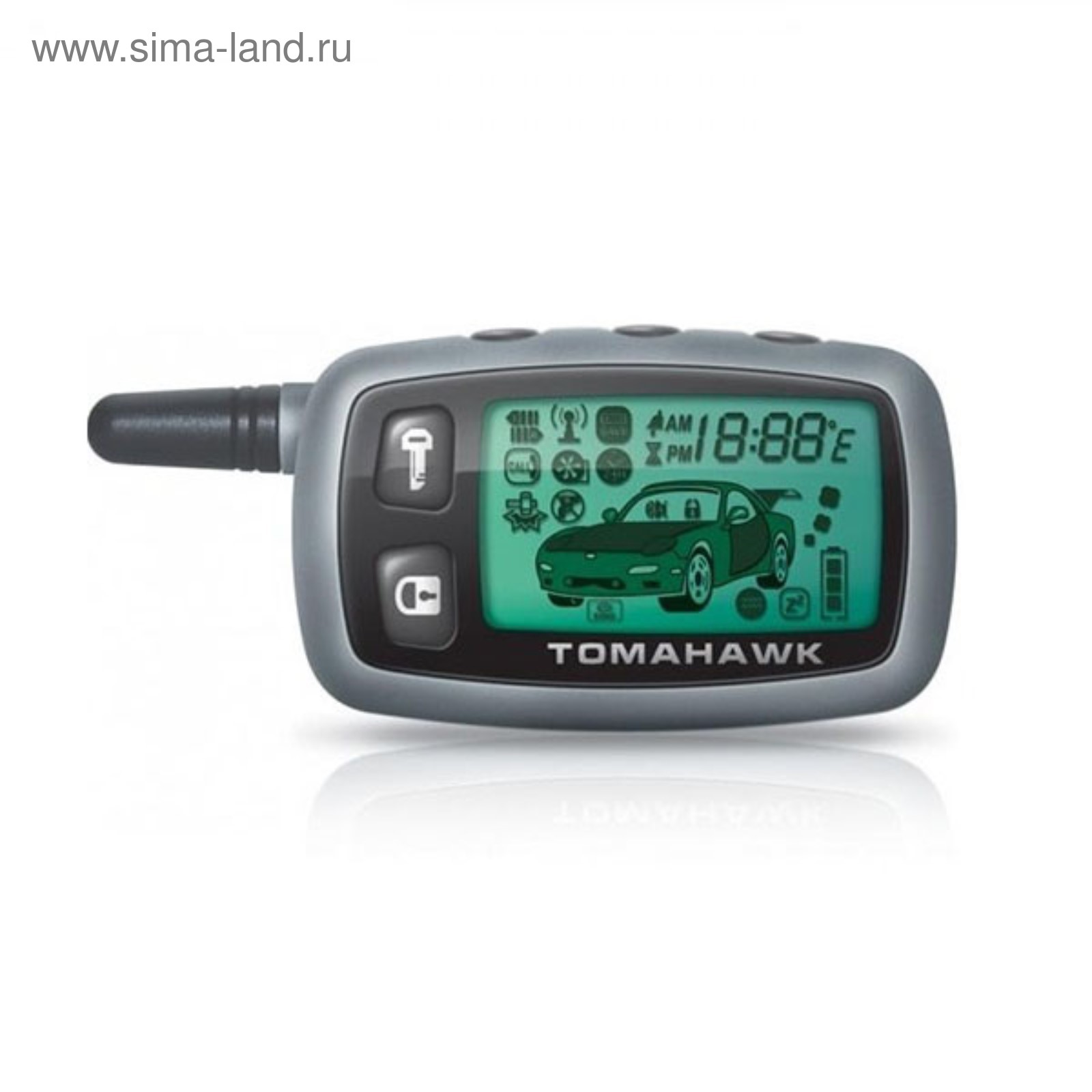 Корпус брелка Tomahawk TW 9010, TW 9030 под узкую антенну (3247920) -  Купить по цене от 490.00 руб. | Интернет магазин SIMA-LAND.RU