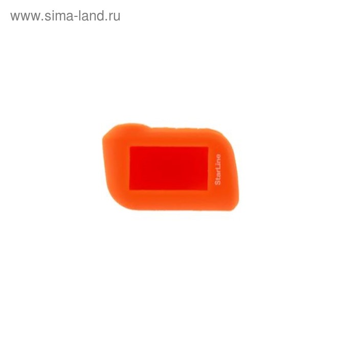 Чехол брелка, силиконовый Starline A93 оранжевый чехол для брелка сигнализации starline a63 a93 a66 a96 силикон