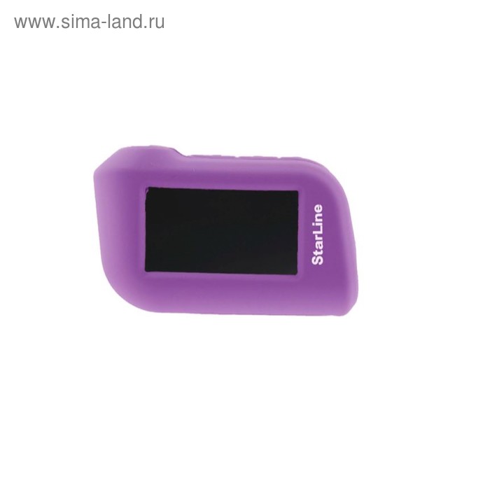 Чехол брелка, силиконовый Starline A93 фиолетовый чехол для брелка сигнализации starline a63 a93 a66 a96 силикон